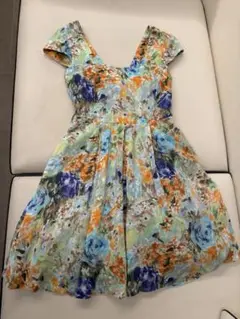 フローラルデザイン ワンピース シネカノン