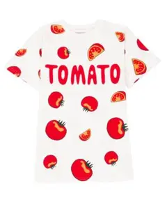 PUNYUS トマト柄 Tシャツ　サイズ2punyus