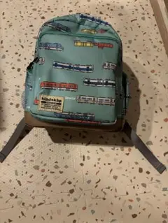 電車柄　子ども用リュック