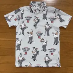 美品　キャプテンサンタゴルフ　半袖ゴルフシャツ　レディースゴルフウェア　日本製