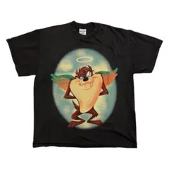 希少 Bugs Bunny バッグスバニー タズマニアン・デビル ブラック　XL