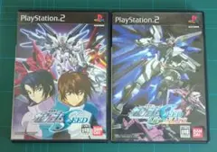 機動戦士ガンダムSEED PS2　ゲームソフト2本セット品　動作確認済