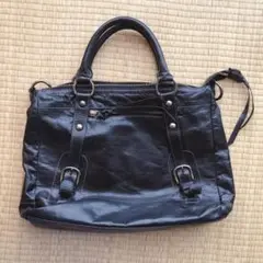 russet　ラシット　バッグ　黒