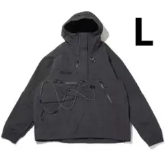 オフホワイト×ナイキ　アノラックパーカー　ナイロンジャケット　L