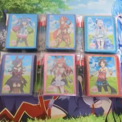 スリーブ　ウマ娘　トウカイテイオー　マックイーン　ライスシャワー　ミホノブルボン