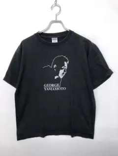 山本譲二 国産レトロ 80s 90s 演歌歌手 アーティスト グッズ Tシャツ
