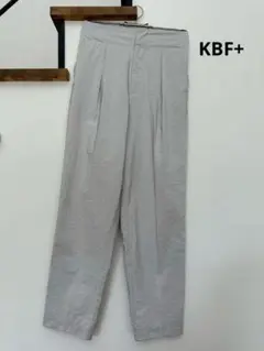 KBF+ ケービーエフ プラス ワッシャー サテンパンツ