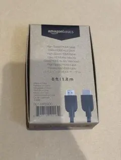 Amazon Basics ハイスピードHDMIケーブル 6ft