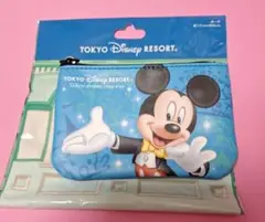 チケット柄ポーチ　ミッキー