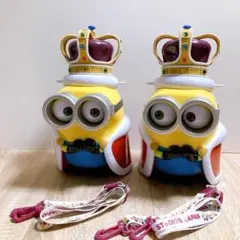 ミニオン　キングボブ　王冠　ポップコーンバケツ　USJ