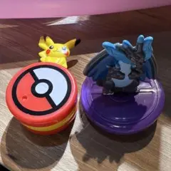 【即日匿名発送！】新品未開封　メガリザードンXのくるくるスピナー　ピカチュウ