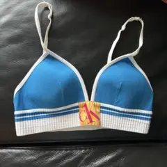 Calvin Klein 青 三角 ビキニ