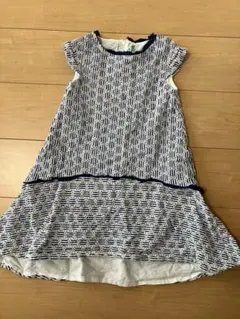hakka kids ノースリーブ　ワンピース 120