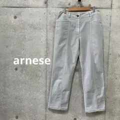 arnese【13】カジュアルパンツ　テーパード　綿　無地　大きめ