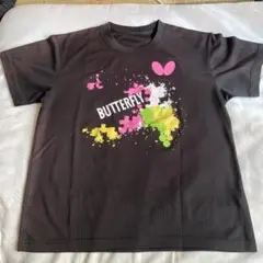 BUTTERFLY 卓球 Tシャツ 黒