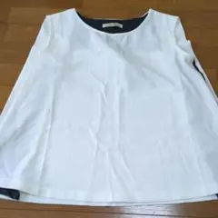 新品 BLANC basque トップス ノースリーブ