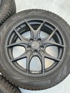 【JJT】SSR GTV03 タイヤ ホイール セット 18インチ SSR ホイール4本セット GTV03 (FBK) 18インチ 7.5J PCD：100/5H