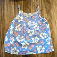H&M 花柄 キャミソール Tシャツ US 6/7 Y2K