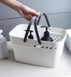 収納バスケット 温泉バッグ収納 バスルーム ハンドル付き