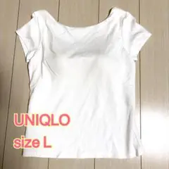 新品 UNIQLO エアリズム 半袖Tシャツ Tシャツ カットソー 白