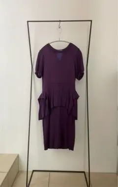 mame kurogouchi マメ ジャージーワンピース