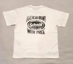 新品Schott(ショット)バックプリントTシャツMサイズ