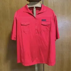 トピーズ　レッド　カットソー　Mサイズ