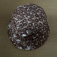 ヒョウ柄レディース帽子