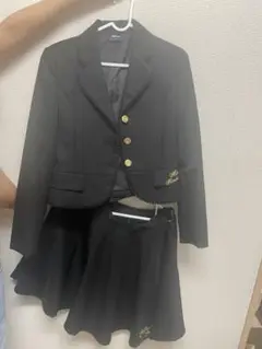 ミニーマウス刺繍付きブレザー上下セット