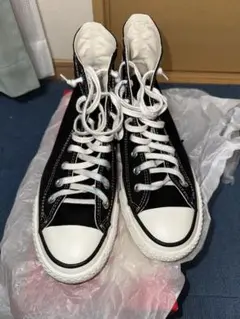 ALL STAR ブラック ハイカット スニーカー 25