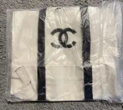 新品 CHANEL ノベルティ トートバッグ★オフホワイト