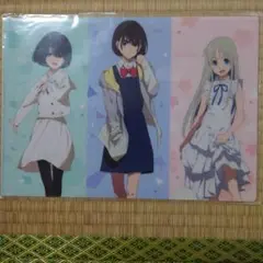 あおい めんま じゅん クリアファイル