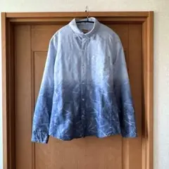 The DUFFER of ST.GEORGE 長袖シャツ　ブルー　サイズM