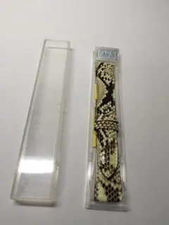 BAMBIパイソン ヘビ皮 レザーベルト 19mm