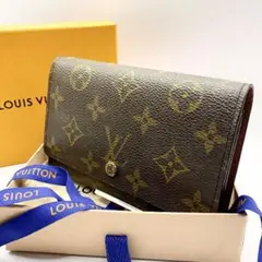 美品✨ルイヴィトン ポルトフォイユ トレゾール L字ジップ モノグラム
