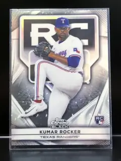 KUMAR ROCKER RC ルーキー Topps Chrome Black