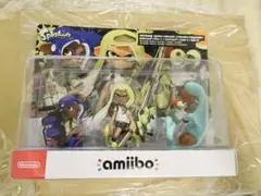 スプラトゥーン amiibo アミーボ フィギュア トリプルセット 新品 未使用
