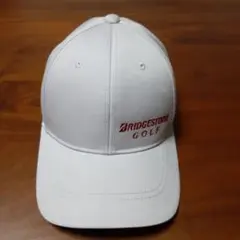 BRIDGESTONE GOLF ライトグレー キャップ