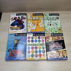 スマブラ　動物の森　マリオカート　風のタクト　ピクミン　ゲームキューブ６本セット