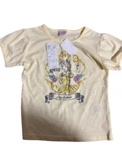 新品　半袖Tシャツ　130cm キッズ　子供服　ディズニープリンセス　ベル