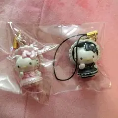 ハローキティ マスコットストラップ 2個セット