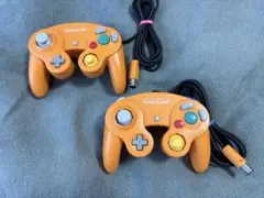 ニンテンドー　ゲームキューブ コントローラー オレンジ DOL-003