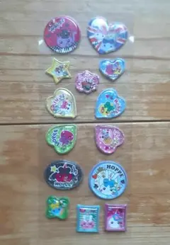 ほっぺちゃん　しゃかしゃかシール 平成レトロ