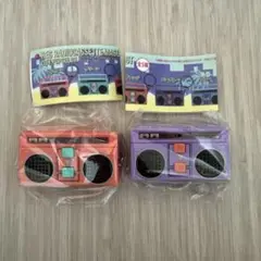レコーディングラジカセマスコット　シティポップカラー　ガチャ 2個セット
