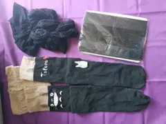 となりのトトロ　レギンス 黒 タイツ　中古