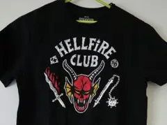 【Lサイズ】Stranger Things ヘルファイアクラブ Tシャツ 黒