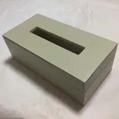 A 訳あり合成皮革 ティッシュボックス　開閉簡単ティッシュケース