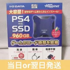 PS4 プレステ4 SSD 960GB アイオーデータ Praystation