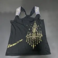 Lumiene シャンデリアプリント タンクトップ