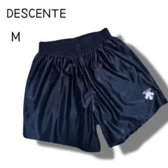 DESCENTE M ブラック ハーフパンツ バレーボール　スポーツウェア